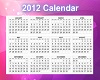 2012 Desk Calendar