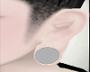 Silver Plug Ear