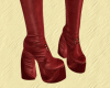 Carol Red Boots