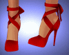 Ribbon Shoes Red