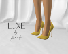LUXE Pumps Goldenrod