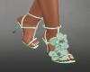 SM Karo Green Heels