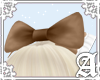 Donut Bow~ Brown