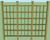 DERIVABLE WOOD FENCE
