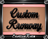 (E)Custom:Runway Vee