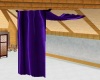 Romance drapes purple
