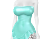 AS Ruffle Blue Dress