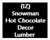 Snowman Hot Choc Melted