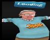 Funny Fun Granny Song Dance Fat Lady OLd Loading SIgn