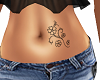 Tattoo Belly Flowers