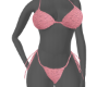 FF pink print Bikini