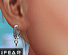 ♛Roza Silver Earrings