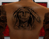 Indian Back Tattoo Men