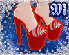 M* Chistmas candy heels