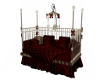 Red Princess crib Bed