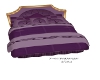 Plum Colored Bed