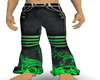 green rave pants