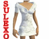 white lace short dress