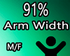 Arm Scaler 91% - M/F