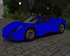 Royal Blue Ferrari