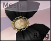 +Cameo Bow Ring+