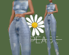 P. Denim tops+pants