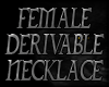 [SM] Derv Female Pendant