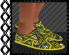 Yellow Hawaiian Sneakers