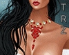 TRZ- Red Gown Necklace