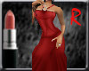 formal red dress p/f
