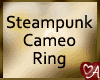 .a Steampunk Cameo Ring