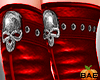 💀 Gothic Skull Boots