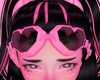 S! Heart Goggles Pink