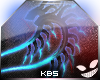 KBs Spikes Horns Blk+Blu