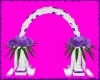 Wedding Purple Arch