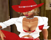 Cowgirl Hat (Red)