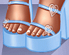 Jump Heart Blue