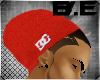 [BE] red beanie DC