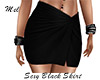 Sexy Black Skirt RLS