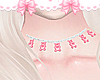 gummy bear necklace pink