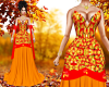 Harvest Amber Gown
