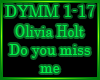 Olivia - Do you miss me?
