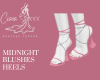 Midnight Blushes Heels