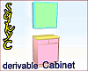 Thin Cabinet 3 Derivable