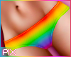 ! Rainbow Bikini 621