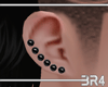 Ear Black Gems