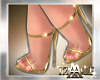 AC! GOLD ROSES Sandal
