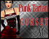 MM~ Punk Tartan Corset