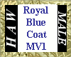 Royal Blue Coat MV1