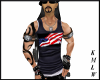 [KMLW]US Flag Tank Top